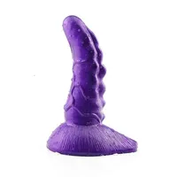 Massager Female Sexy Vestibule Anal Plug Large Shaped Penis Liquid Silicone Color Simulation Adult Products