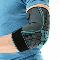 Elbow Knee Pads Support réglable Protecteur Brace Strap Tennis Sports Bandage Band UK
