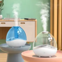 Epacket Ultrasonic Humidifier Office Household Large-Capacity Atomization Transparent Water Tank Air Humidifier