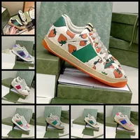Italien Luxus Sneakers Designerin Casual Schuhe Marke Sneaker Man Frau Trainer Real Leder -Laufschuhe Ace -Stiefel von Schuhbrand Trainern