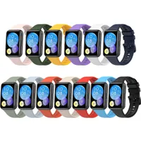 New Silicone Band For Huawei Watch FIT 2 fit2 Straps Smartwatch Accessories Replacement Wrist bracelet watch Strap