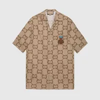 22ss Luxury Designer Shirts Mens Fashion Geometric print bowling shirt Hawaii Floral Casual Shirts Men Slim Fit Short Sleeve