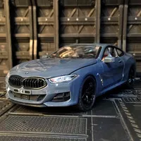 BMW M8 124 Legeringsmodell Die-Casting Toy Car Metal Toy Car Series Sound and Light Simulation Children's Gifts232f