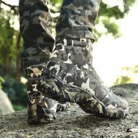 Botas táticas militares combate Sapatos de caminhada ao ar livre do Exército Viagem Camping Botas Camuflagem Trekking Sapatos Tornozelo Boots287b