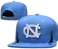 ALLE TEAM FAN'S NCAA USA College North Carolina Tar Heels Baseball Verstelbare hoed op Field Mix Order Gesloten platte Bill Base Ball Snapback Caps Bone Chapeau A0