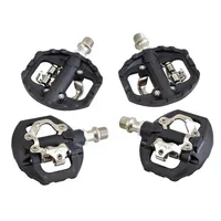 SPD Self-locking MTB Bike Pedals 9 16 Sealed Bearing Alloy Nylon Mountain Bicycle Platform Pedal With Cleats For SHIMANO LOO230N