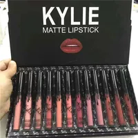 12шт в 1 KY Matte Liquid Lipstick Kit