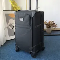 Taschen Tumi Suicase Alpha verlängerte Reise erweiterbar 4 Räder Packhülle Reise Leder Gepäck Reisen Tasche für Mann K4UY#