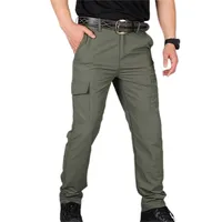 Pantalon de cargaison de cargaison décontractée de pantalon Militari Tactique Tactique Tactique Male Malle Brewable Imperproping Multipocket Pant Taille S5xl 220811