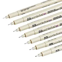 7 шт. Sakura Micron Pigma Pen Set Set Fine Tip Liner Drait Gel Sketch Manga Art Marker School Supply Staintery FB922 Y2007092815