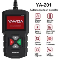 YA-201 Obd2 Car Diagnostic Tool Automotive Scanner Engine Analyzer Code Reader Obdii Scan PK CR3001 Tools295t