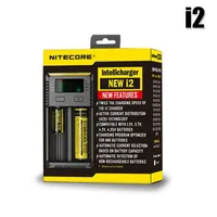 Nitecore I2 Universal Intelligent charger Charger for AA AAA lg hg2 18650 14500 16340 26650 Battery Multi Function Charger US UK EU plug