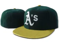 Athletics AS letter Baseball caps Casual Outdoor sports casquette for men women wholesale Fitted Hats H2