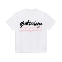 Summer T Shirts Fashion Unisex Grass Writing Signature Letter Trinting Tees Mens Casual Short Sleeve Tops Asain Size S-XL