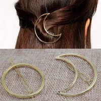 Elegant Women Korean Simple Designminimalist Dainty Gold Silver Hollow Triangle Geometric Metal Hairpin Hair Clip 20pcs Christmas 199p