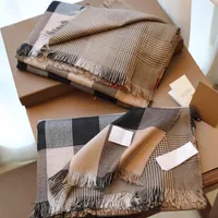 Sjaals modeontwerper sjaal voor mannen en vrouwen hoge kwaliteit 180-65 cm kasjmier brief jacquard groothandelsprijs van grote merkstylescarves