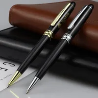 고급 금속 볼트 펜 고품질의 글쓰기 볼 펜스 문구 학교 사무용품 비즈니스 선물 펜