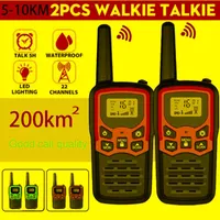 Walkie Talkie 2022. Outdoor Sports Talkies أجهزة الراديو بعيدة المدى تصل إلى 5-10 أميال في الحقل المفتوح 22 قناة FRS/PMR/GMRS Walkiewalkie Talkie