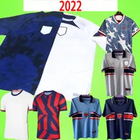 2022 USAS America Soccer Jersey American 2023 Pulisic McKennie 22 23フットボールシャツワールドカップユニフォーム1994 1995レトロヴィンテージ94 95ユナイテッドキッズキットステートホームアウェイ