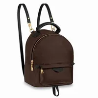 Mini Größe 21 cm hochwertige Mode PU Leder Frauen Bag Kinder Schultaschen Rucksack Style Spring Lady Rucksack Reisehandtasche 290v
