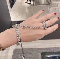 Fashion Silver CZ Charme Braccelets für Frauen Party Hochzeitsliebhaber Geschenkvergütung Schmuck mit Kasten