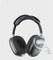 Für AirPods Max Pro 2 3 Kopfhörer -Ohrhörer Zubehör Solid transparent TPU -Hülle