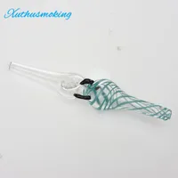 Smoking Hookah accessories Glass nectar collector straw with liquid glycerin inside oil cooling 140mm NC Kit dab rig 2008