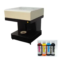 Printers Fornitura di fabbrica Art personalizzato 3D Food Coffee Machine 4 100 ml per set Inchiostro commestibile incluso Printers