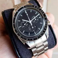 2021 Men Mens Luxurys Watch Sports Automatic Watches Movement Mechanical Oroiogio James Bond 007 Speedys Montre de Luxe Leather SK260I
