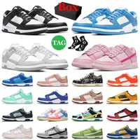 With Box dunks sb low Running Shoes for mens womens GAI Panda Black White Triple Pink Rose Whisper Varsity Green Grey Fog UNC Orange Pearl trainers sports sneakers