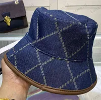 Bai Cheng Summer Cowboy Womens Mens Designer Bucket Hat Marka Projektanci Projektanci Słoneczni Hats Fashion Flat Ball Cap Wysoka jakość Casual Bonnet