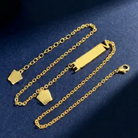 Engelse brief hanger ketting voor heren vrouwen designer kettingen gouden ketens sieraden luxe vrouwen hoofd v bruiloft hiphop met doos