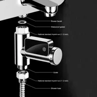 Умные модули автоматизации отображают водный термометр Электронный смеситель дождевой душ смеситель для детской ванны измерение температуры измеритель домашний ванная комната инструменты