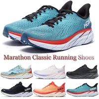 Athletic Shoe Running Shoes Sneakers Shock Absorbing Road Mens Womens Women Men Designer New Hoka One Clifton 8 Fashion With Box