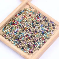 Nail Art Decorations Ss8 2.3-2.4mm 1440pcs/Pack Strass Chatons-Stone Jewelry-Making Glass Nail-Art Pointed-Back Diamante-Supplier ConeNail
