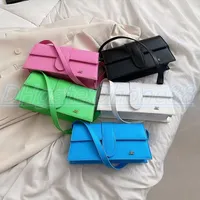 Moda jacquem le bambino baget büyük tasarımcı çanta deri zarf lüks tote debriyaj crossbody bayanlar ünlü el çantası omuz çantaları cüzdan çantaları