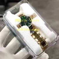 20 Style AR Factory 904L Steel CAL 4130 Movement Chronograph Watch Men 40mm Green Dial 18k Yellow Gold 116500 116519ln 116508 1165187n