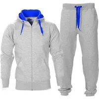 Traccetti da uomo Zogaa Felpa con cappuccio invernale con cappuccio 2022 Cardigan Zipper Pure Color Casual Suit Fashion Streetwear Sportswear Men
