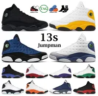 New Men Basketball Chaussures 13 Jumpman 13s Court Purple Bred Lucky Green Flint Mens Starfish Trainers Retro Outdoor Sneakers