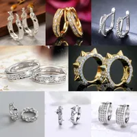 Hoop & Huggie Gorgeous Women's Wedding Earrings Trendy Style Anniversary Party Gifts Jewelry Elegant Small SellingHoop