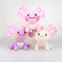 29 cm kawaii axolotl peluche giocattoli morbidi axolotl animali di peluche di peluche anime figure bambole carine regalo per decorazioni per bambini