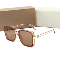 9144 Designer Solglasögon Klassiskt high-fashionelement Populärt Adumbral Ultraviolet-SecoF-glasögon Design för Man Woman 6 Färger Toppkvalitet