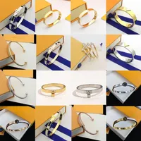 Fashion Cuff Bracelet Vintage 18K Gold Plated Set auger Men Women Bracelet 7 Style Bangles for Party Jewelry No Box262P