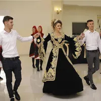 Traditional Costume Albanian Caftan Evening Dress 2022 Karakou Algerian Applique Robe De Soiree De Mariage Prom Party Gowns