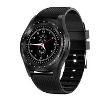 L9 Sports Quartz Pedômetro Smart Watch Watches Mens Watches confortável banda de silicone Bluetooth Call Camera Remote Smartwatch296G