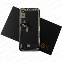 10PCS GX Hard LED LCD Display Touch Screen Digitizer Assembly Replacement for iPhone X Xr Xs Max 11 Pro Max 12