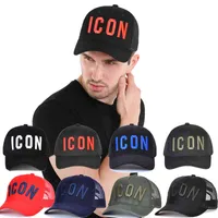 bai cheng 2022 designer Sale ICON Mens Designer hats Casquette d2 luxury embroidery cap adjustable 23 color hat dsqicond2 behind letter