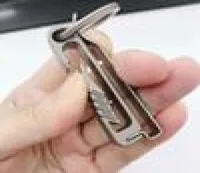 Наружный титановый TC4 Портативный ключевой цепочка Carabiner Men039S Поясная талия под держатель клавиатуры с кольцом