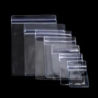 Tags Price Card Clear Pvc Zipper Lock Bag Mini Small Reclosable Sealing Transparent Bags Jewellery Arts Crafts Packing Pouch Bdedome Dhyh4