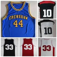 NCAA College 농구 Hightower 44 고등학교 로어 메리온 33 Red Jerseys High Stitched School Uniforms 2012 USA 12 Black White Blue Mens